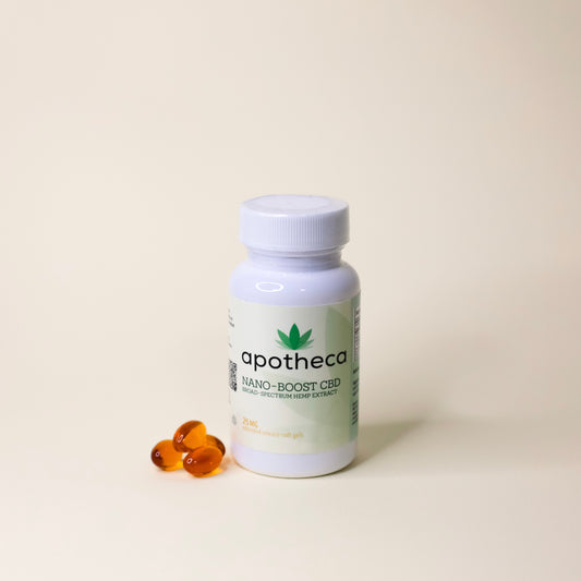 Nano-Boost CBD Softgels (30ct, 25mg/ea)