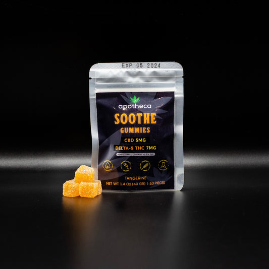 Soothe CBD + Delta-9 THC Gummies (10ct)